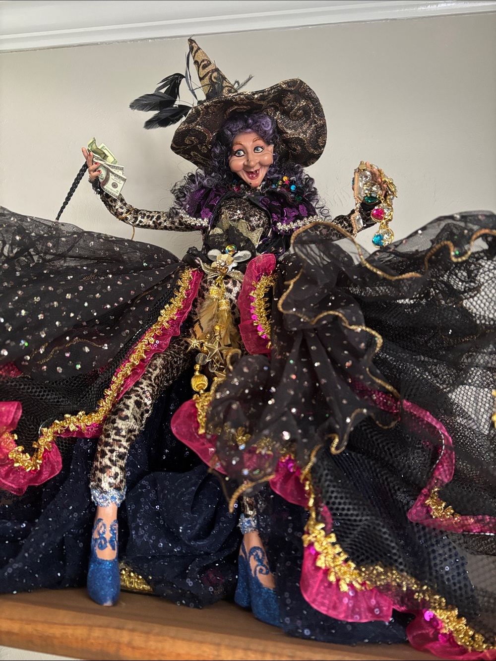 Mark Roberts The Witch of Fortune With Jaguar 🐆 Large